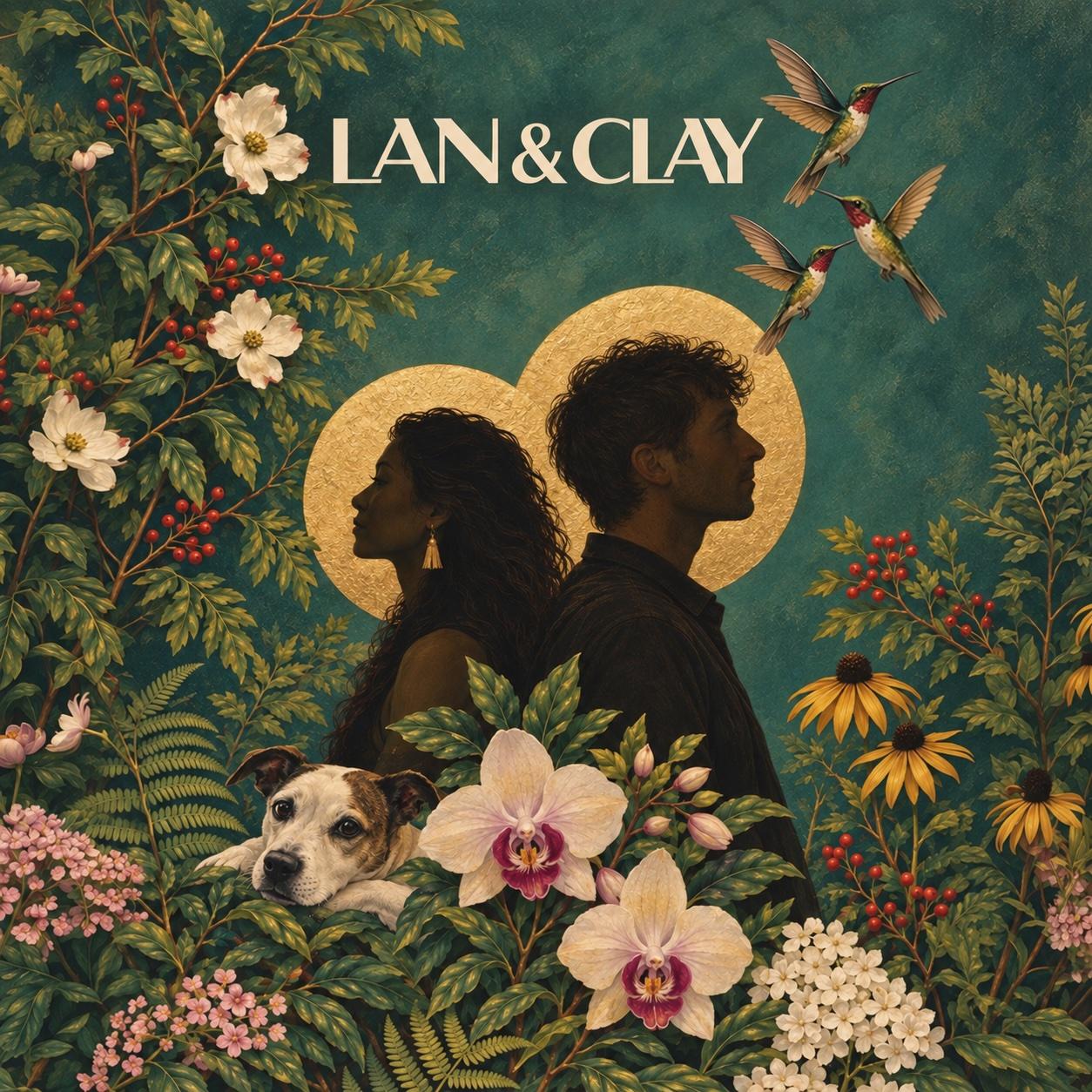 Lan and Clay’s square botanical album cover